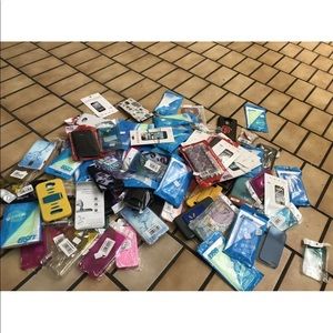 BUNDLE OF PHONE CASES VARIOUS PHONES FASHIONABLE